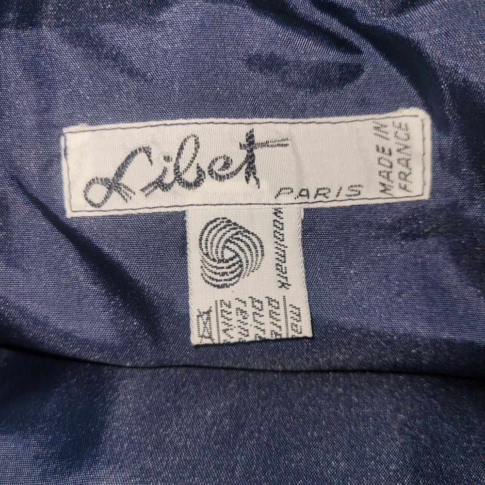 Vintage Multicolor Patterned Pure Wool Pleated A-line Made In France Skirt - Picture 5 of 5